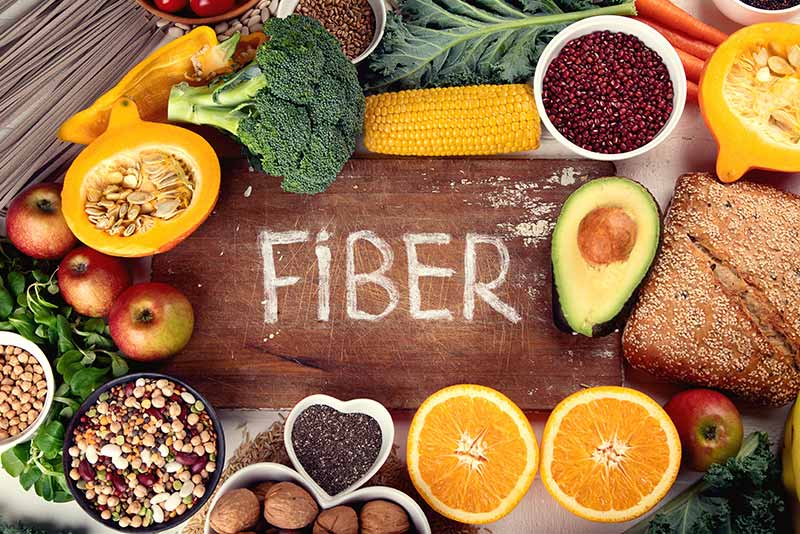Include fiber in your diet