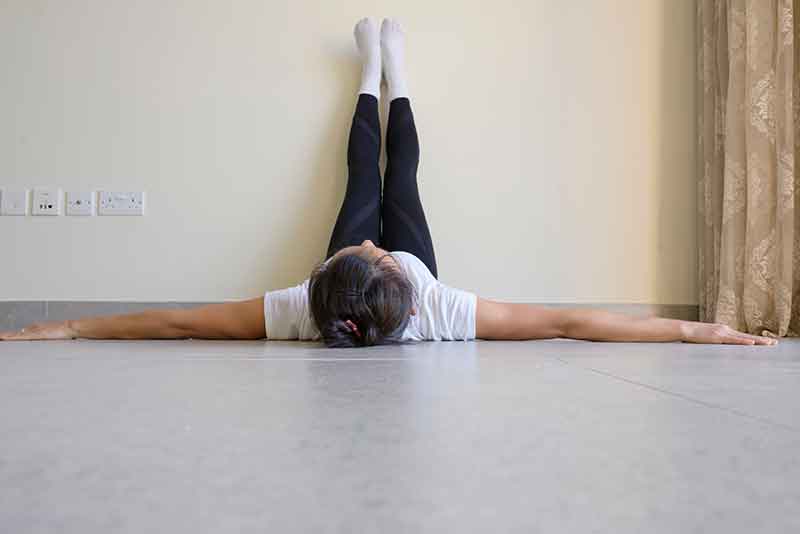 Stretching And Wearing Compression Socks