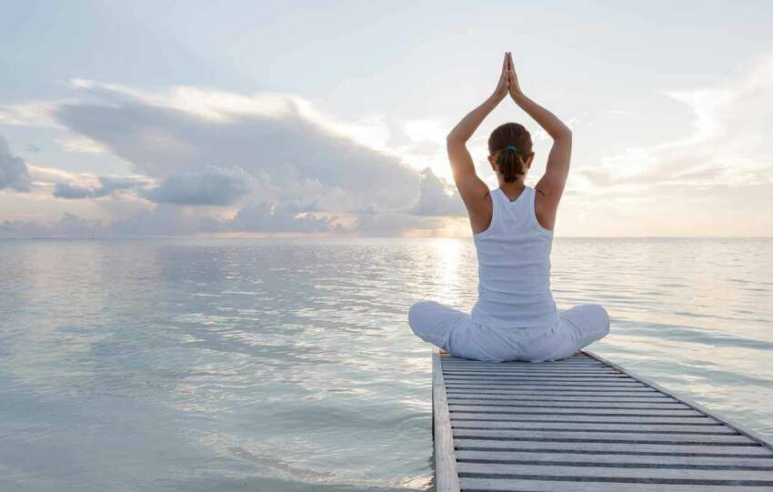 yoga poses for glowing skin