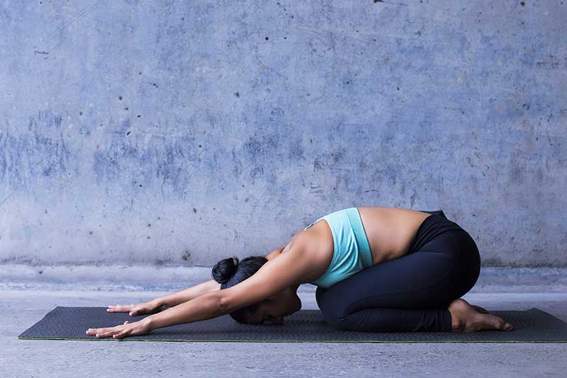 Child pose or Balasana
