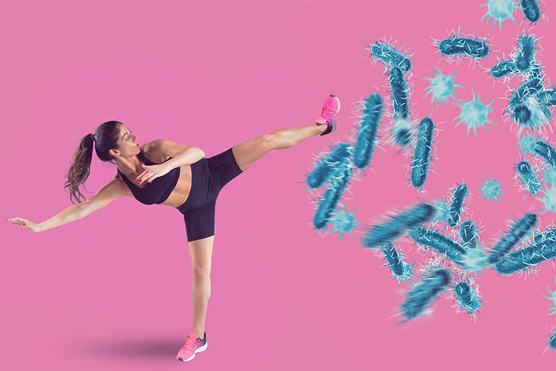 It helps in fighting diseases