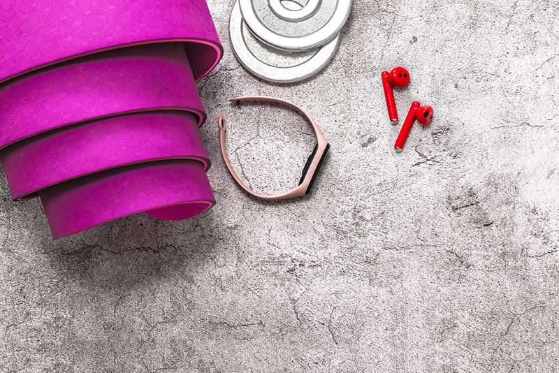 Material of yoga mat