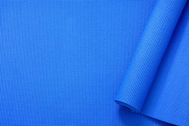 texture of yoga mat