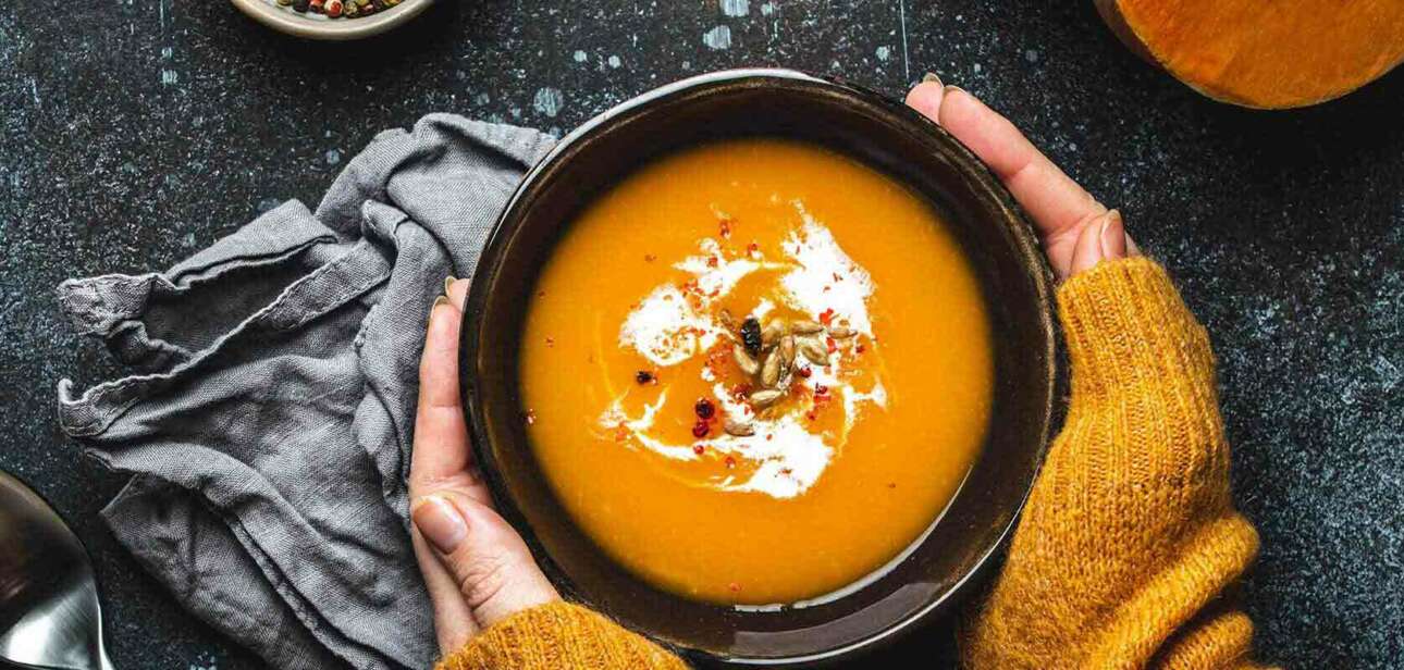 Pumpkin-And-Sprouted-Fenugreek-Soup