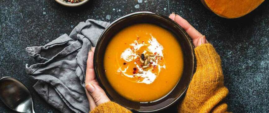 Pumpkin-And-Sprouted-Fenugreek-Soup