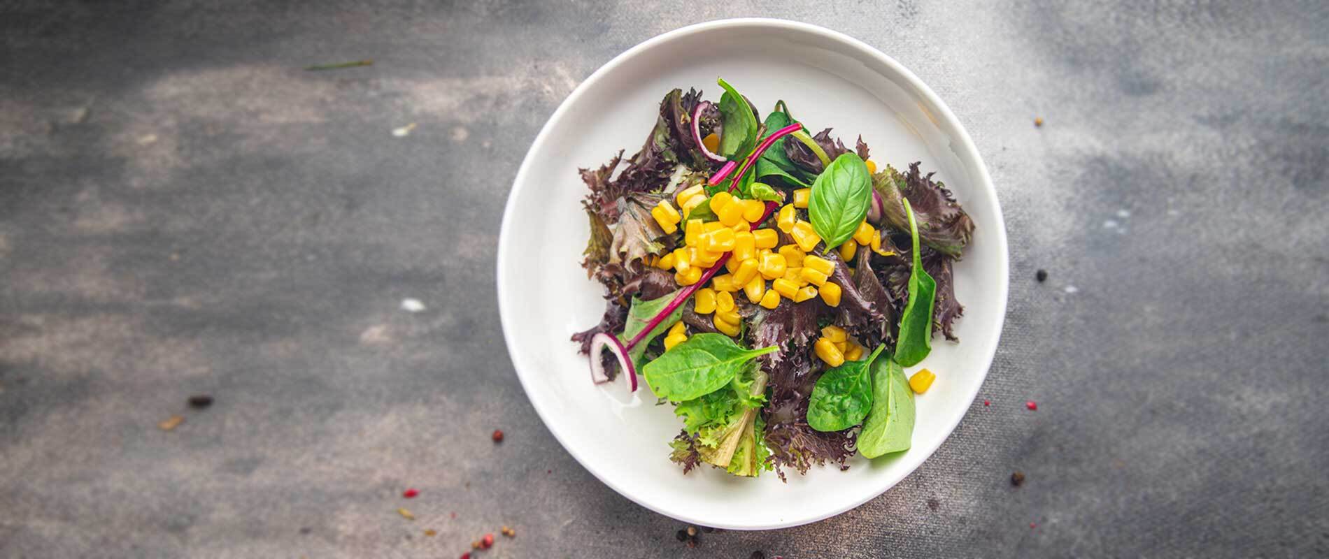 Corn and Lettuce Veggie