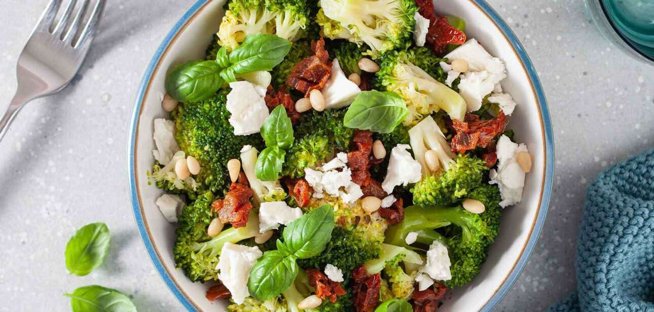 Vegetable Cheese Salad