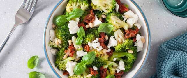 Vegetable Cheese Salad
