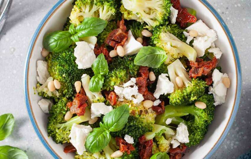 Vegetable Cheese Salad