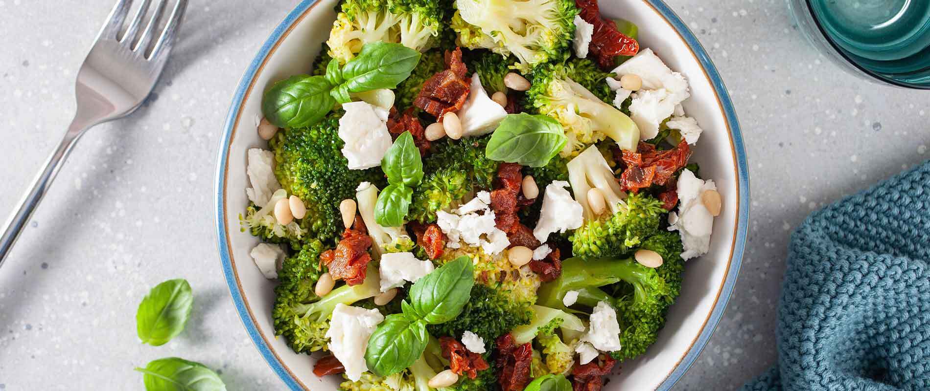 Vegetable Cheese Salad