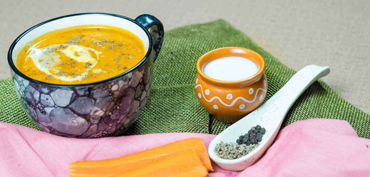 Carrot Jeera Soup Recipe
