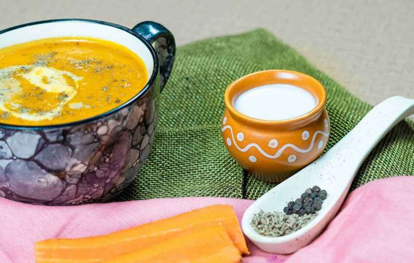 Carrot Jeera Soup Recipe