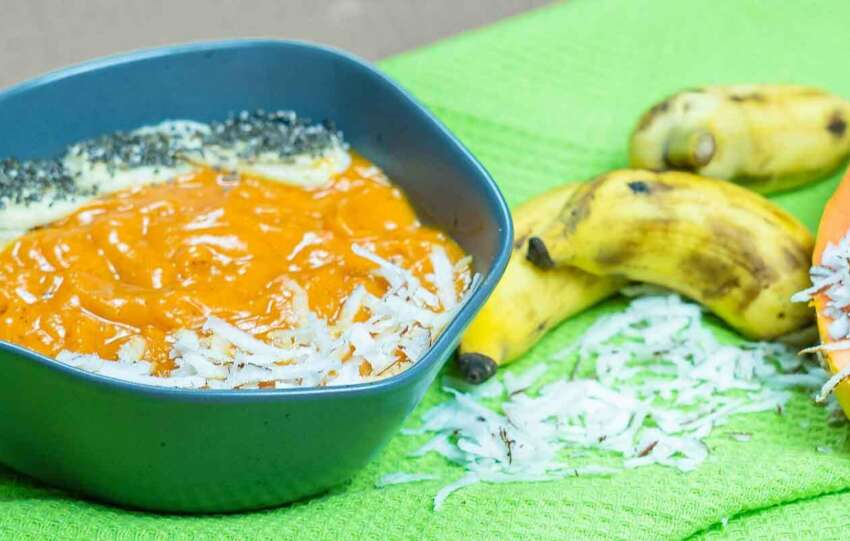 Papaya Banana Smoothie