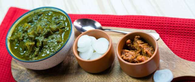 Spinach And Potato Veggie Recipe