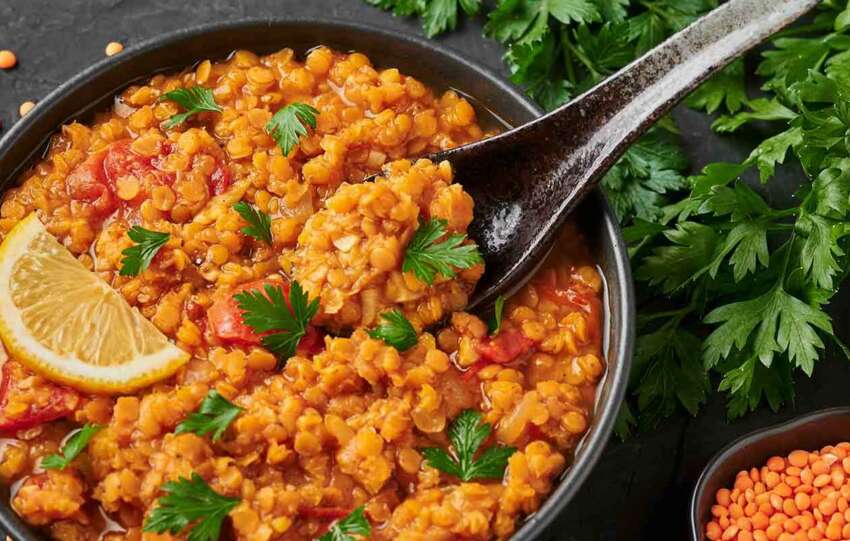 Sprouted Masoor Dal Recipe