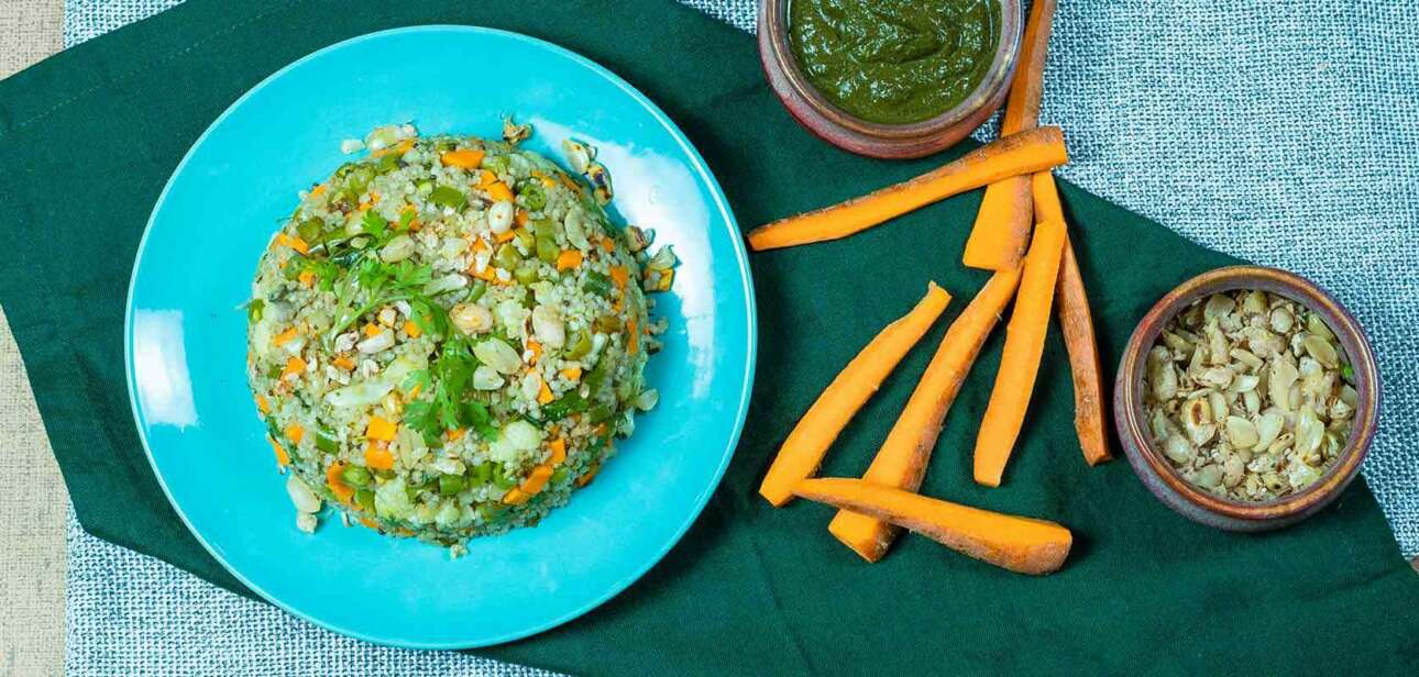 Vegetable Millet Pulao Recipe