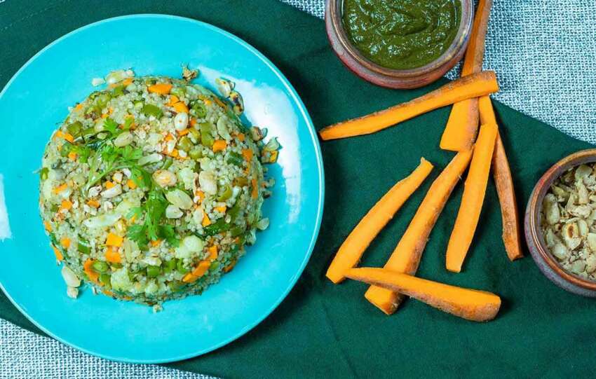 Vegetable Millet Pulao Recipe