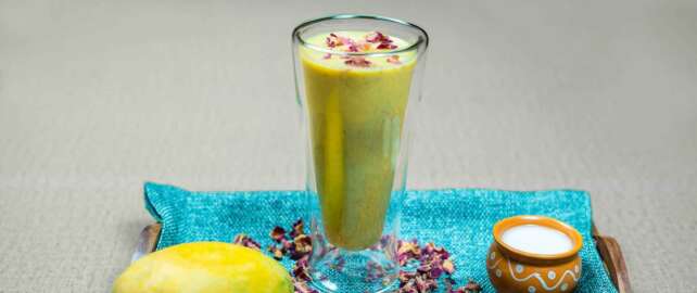 Mango Coconut Milk Shake Recipe