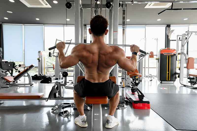 Triceps Pushdowns (Straight Bar)