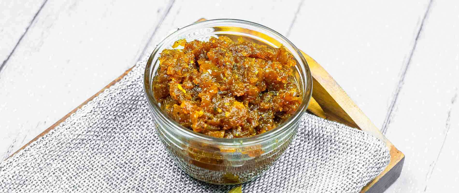 Amla and Gur Chutney