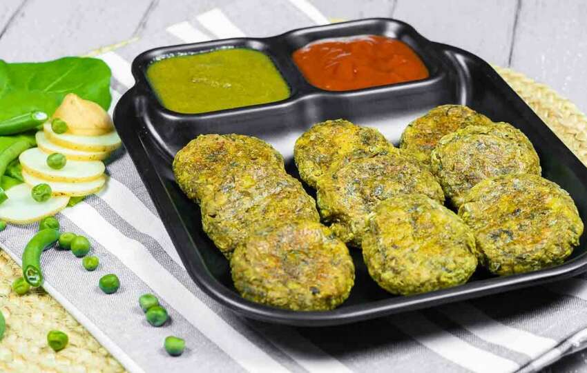 Vegetarian Hara Bhara Kabab