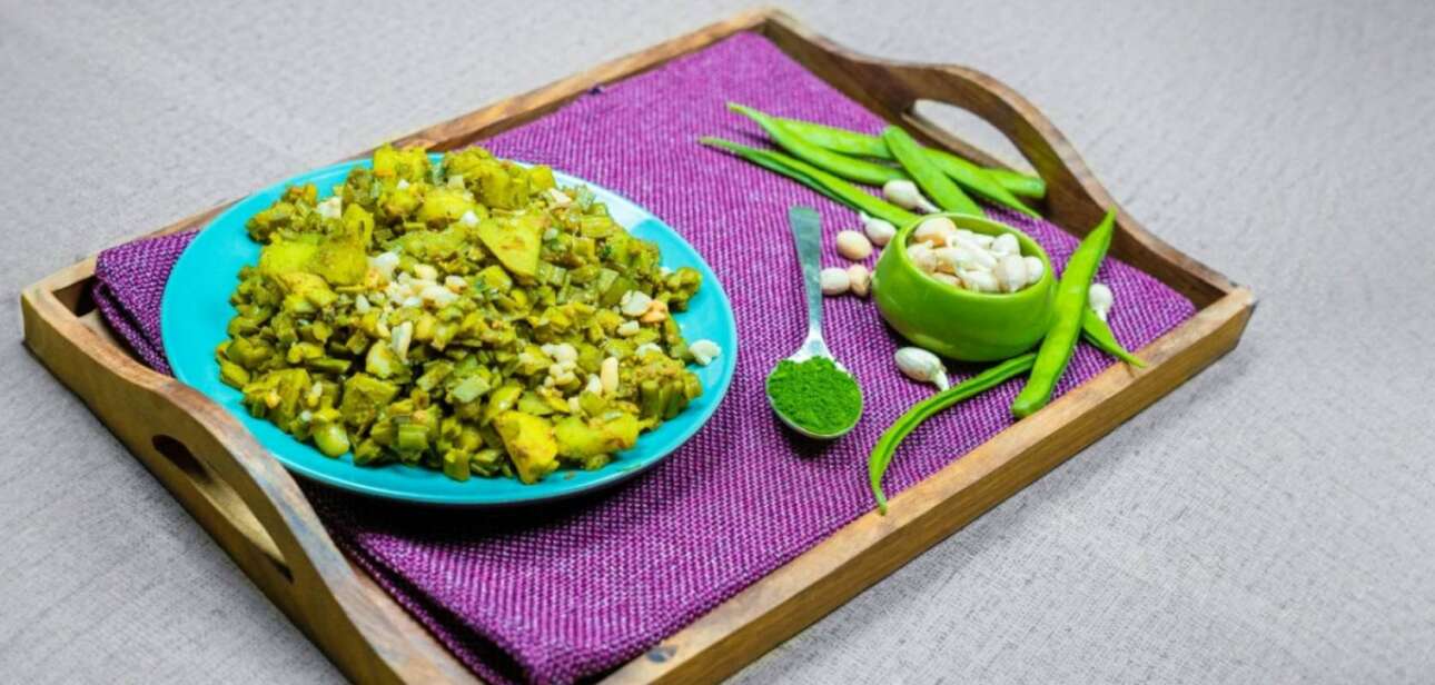 Gawar Fali Aloo Bhaji