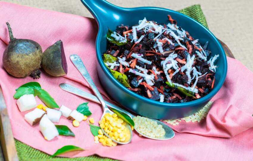 Beetroot Poriyal