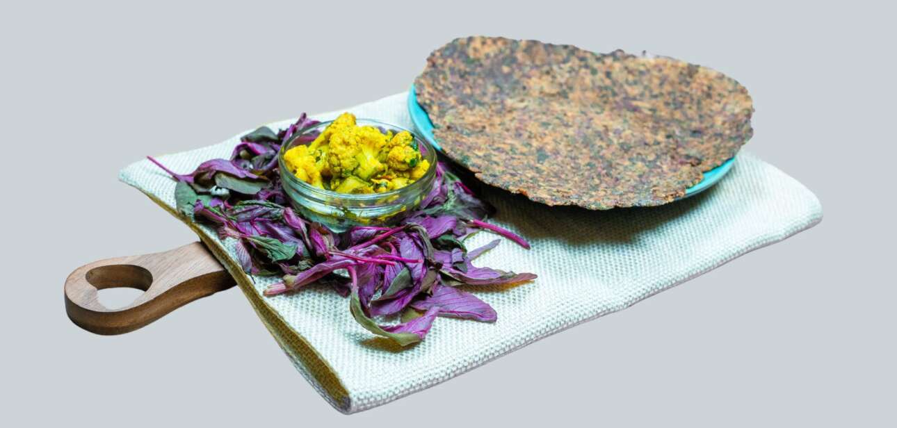 Red Choulai Paratha