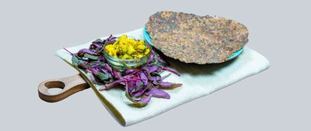 Red Choulai Paratha