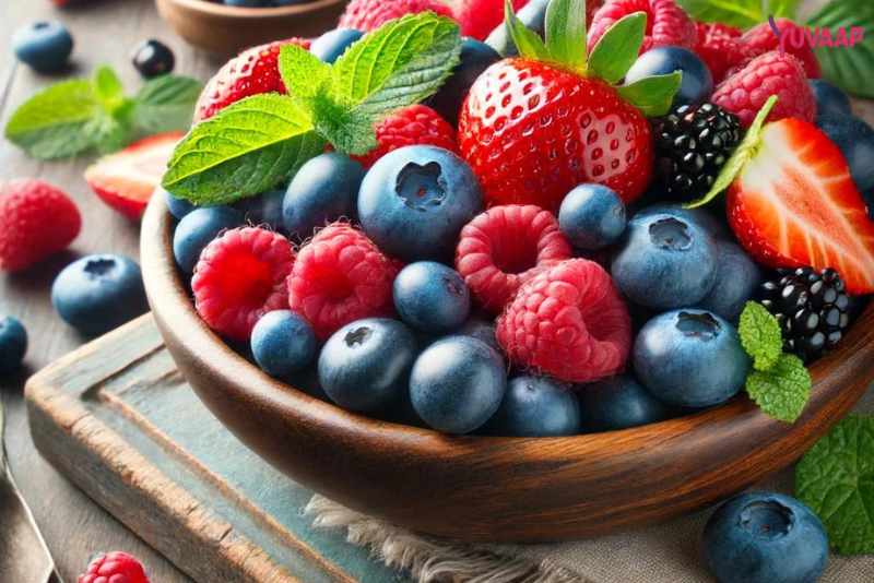 Berries boosting metabolism