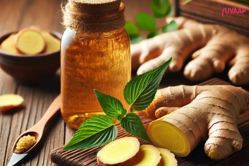 Ginger boosting metabolism