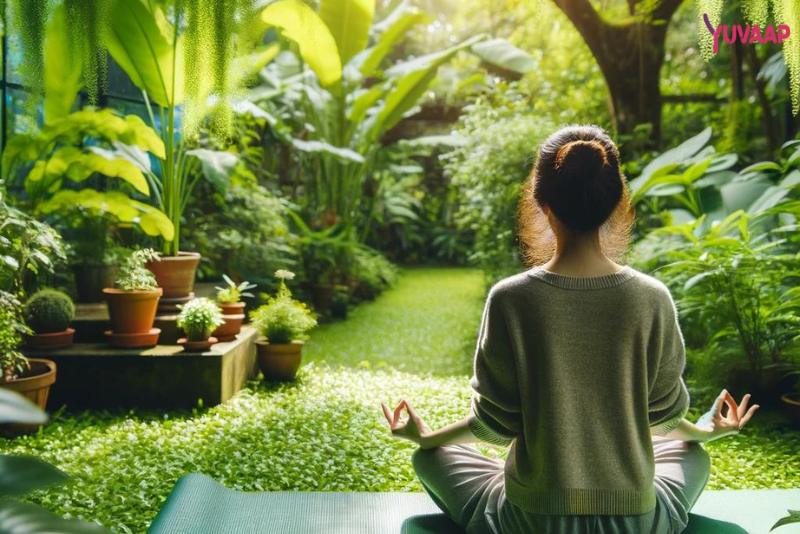 Healthy stress management for weight maintenance