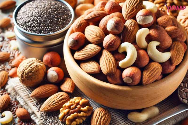 Nuts and seeds boosting metabolism