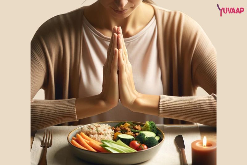 Practice Gratitude and Mindfulness Before Meals