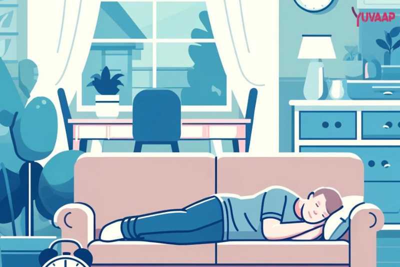 Elderly woman resting on a park bench, taking a break for well-being.