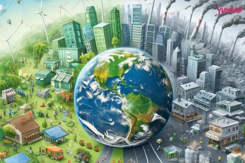 the importance of sustainable living, highlighting environmental and health benefits